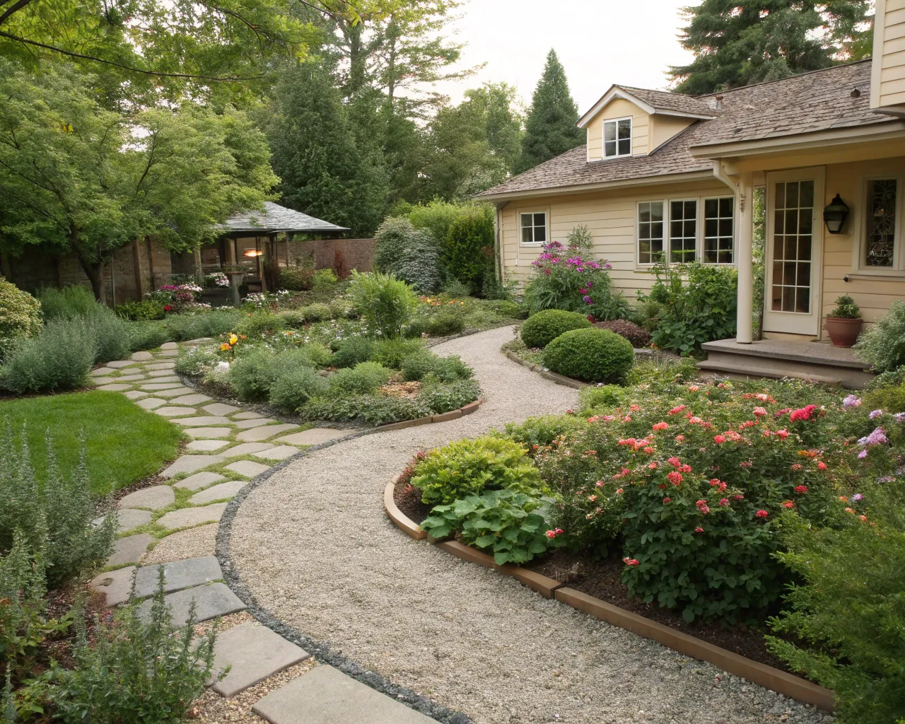 Creative alternatives to traditional lawns, reducing upkeep while enhancing aesthetics.