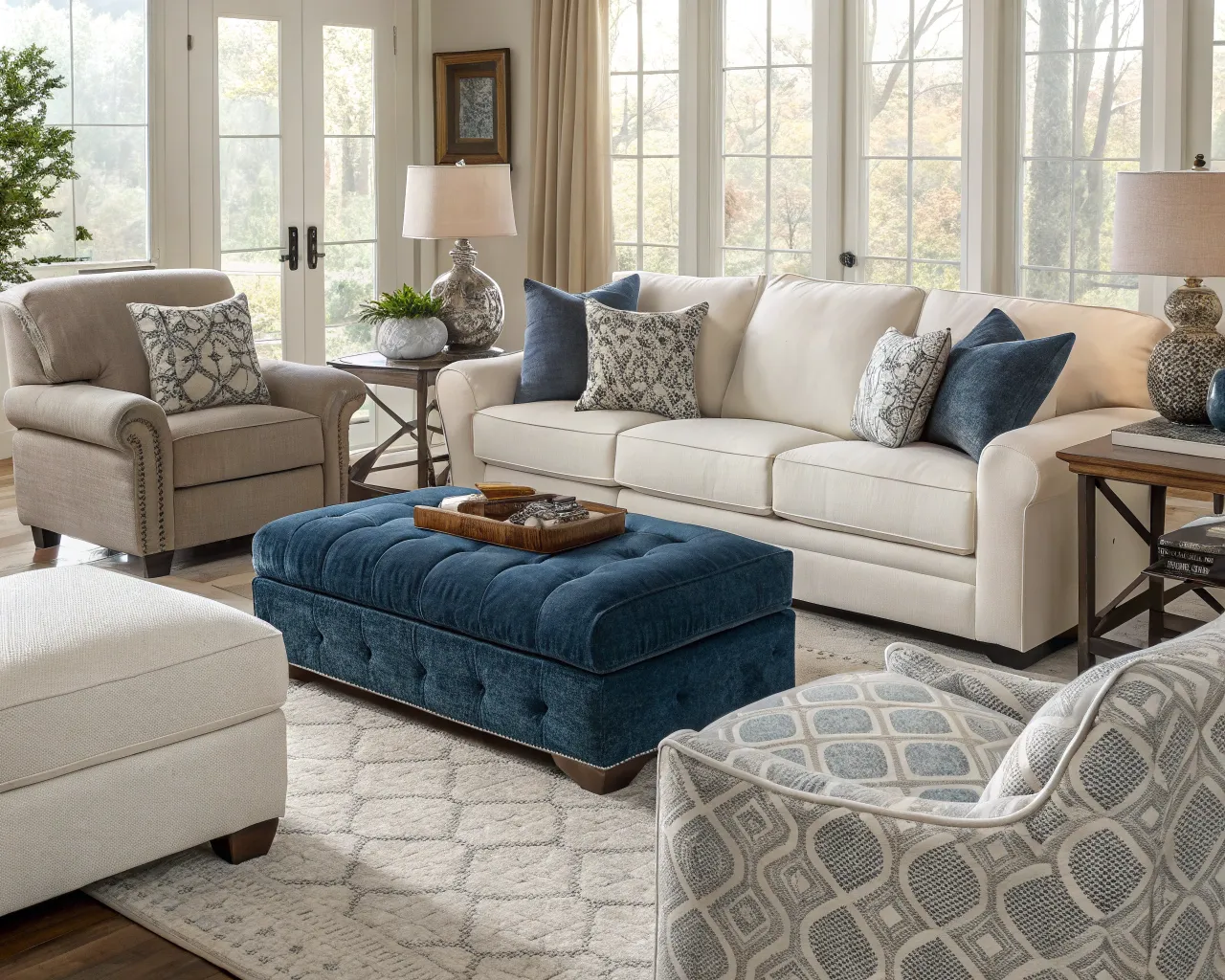 Explore fabric options for different levels of durability and uses.
