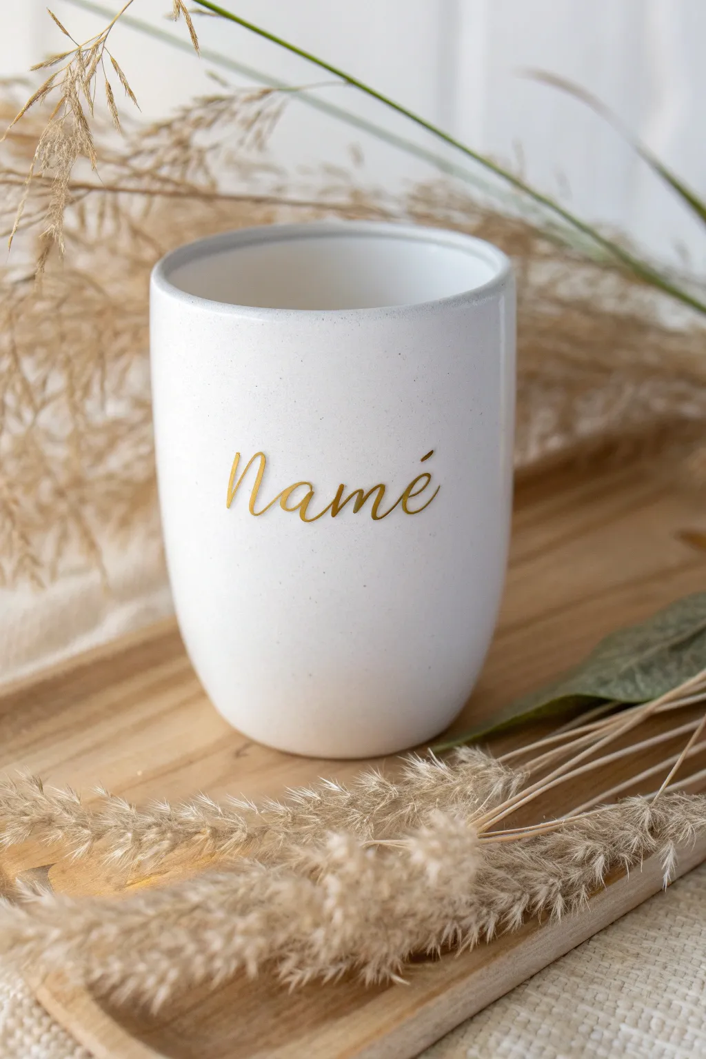 Sip in style with your own personalized tumbler, where every detail is crafted with love and natural beauty.