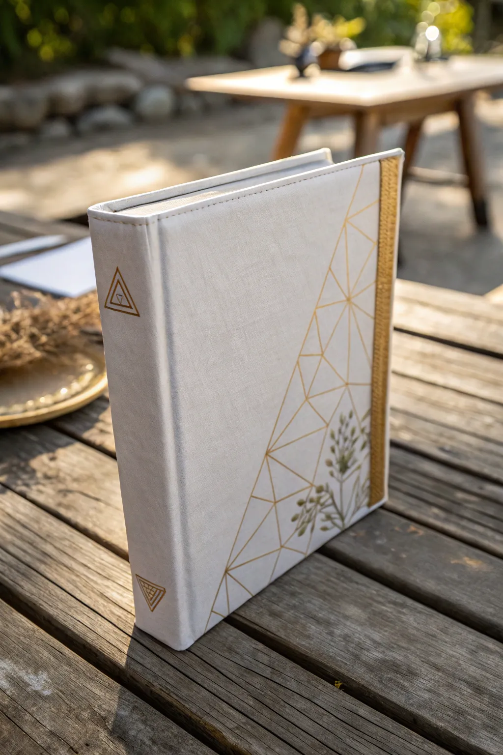 Discover the art of simplicity with a chic, minimalist binder cover that speaks volumes with subtle elegance.