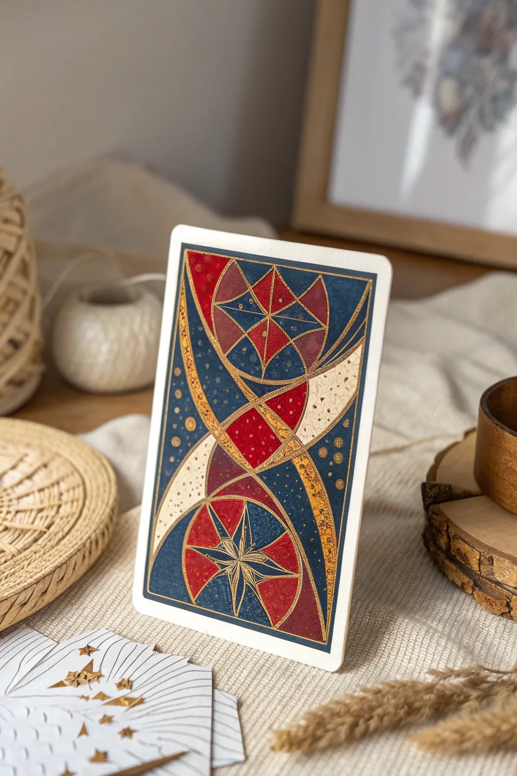 Discover the beauty of abstract artistry on a canvas as small as your imagination.