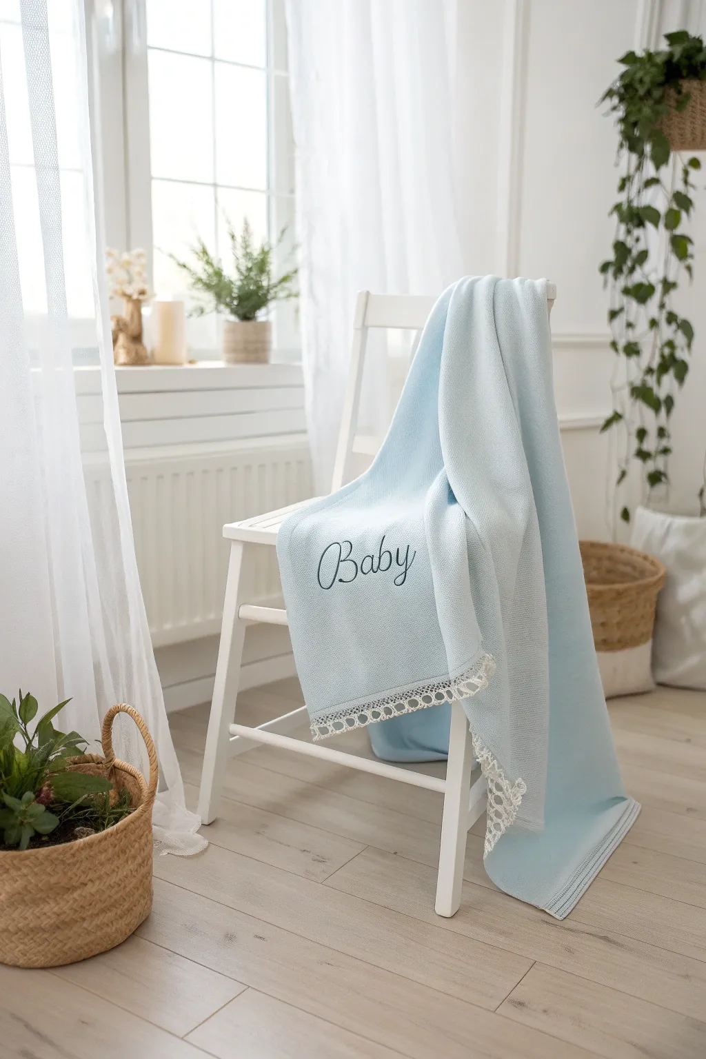 Welcome the little one with a personalized touch of warmth and love. 🌿✨