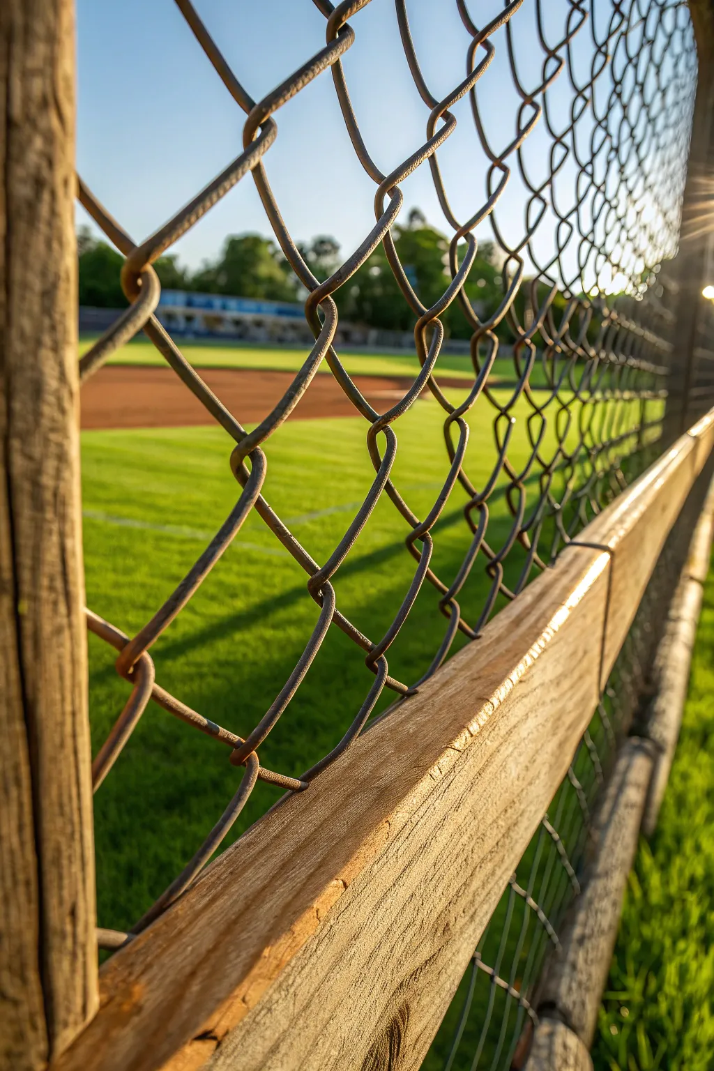 Transforming the old into the new: A budget-friendly baseball backstop with character.