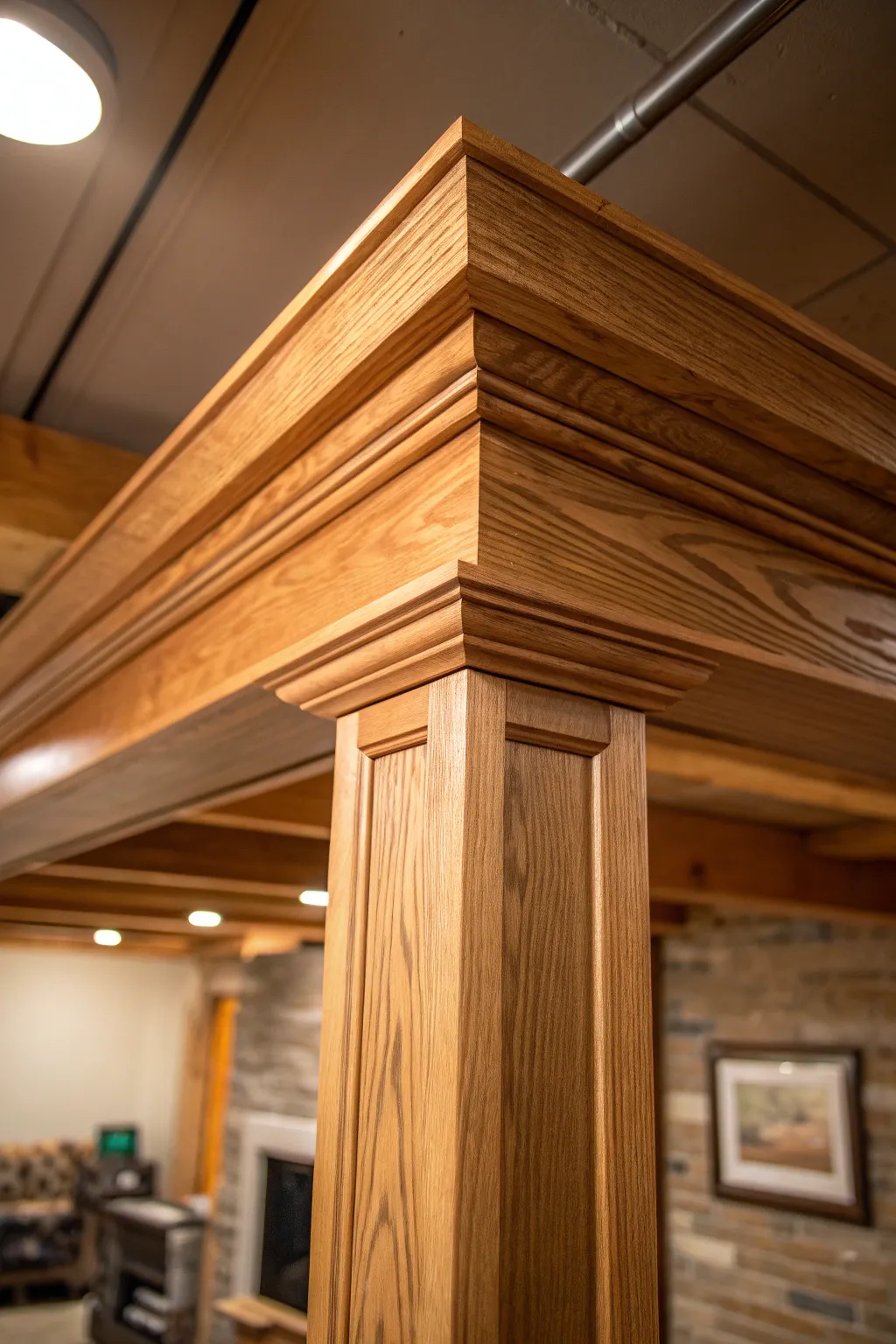 Discover the raw beauty of exposed wooden framing—where craftsmanship meets industrial charm.