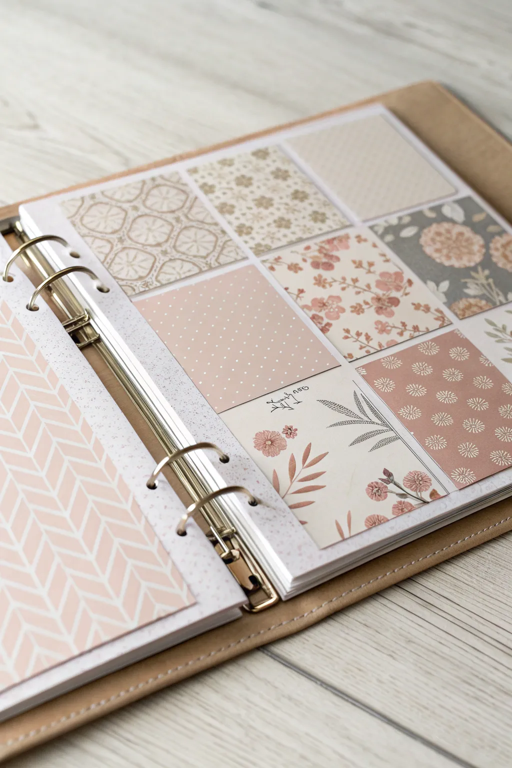 Discover the art of patterned paper play and bring your scrapbook to life with texture and style.