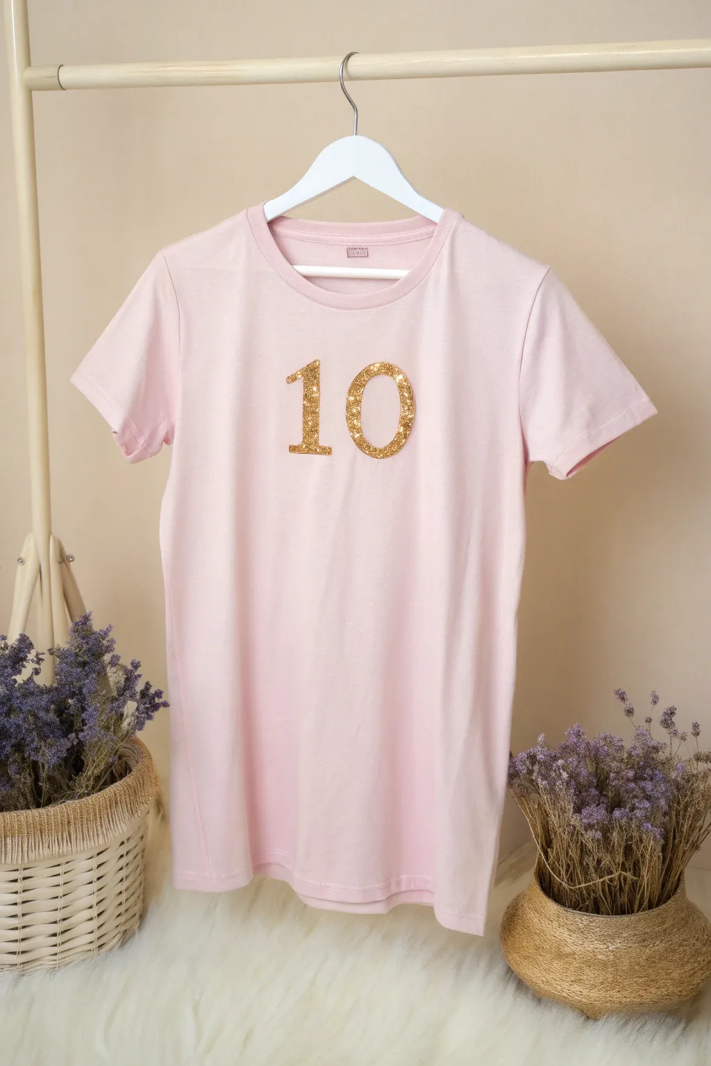 Sparkle into her next milestone with a touch of glittery elegance.
