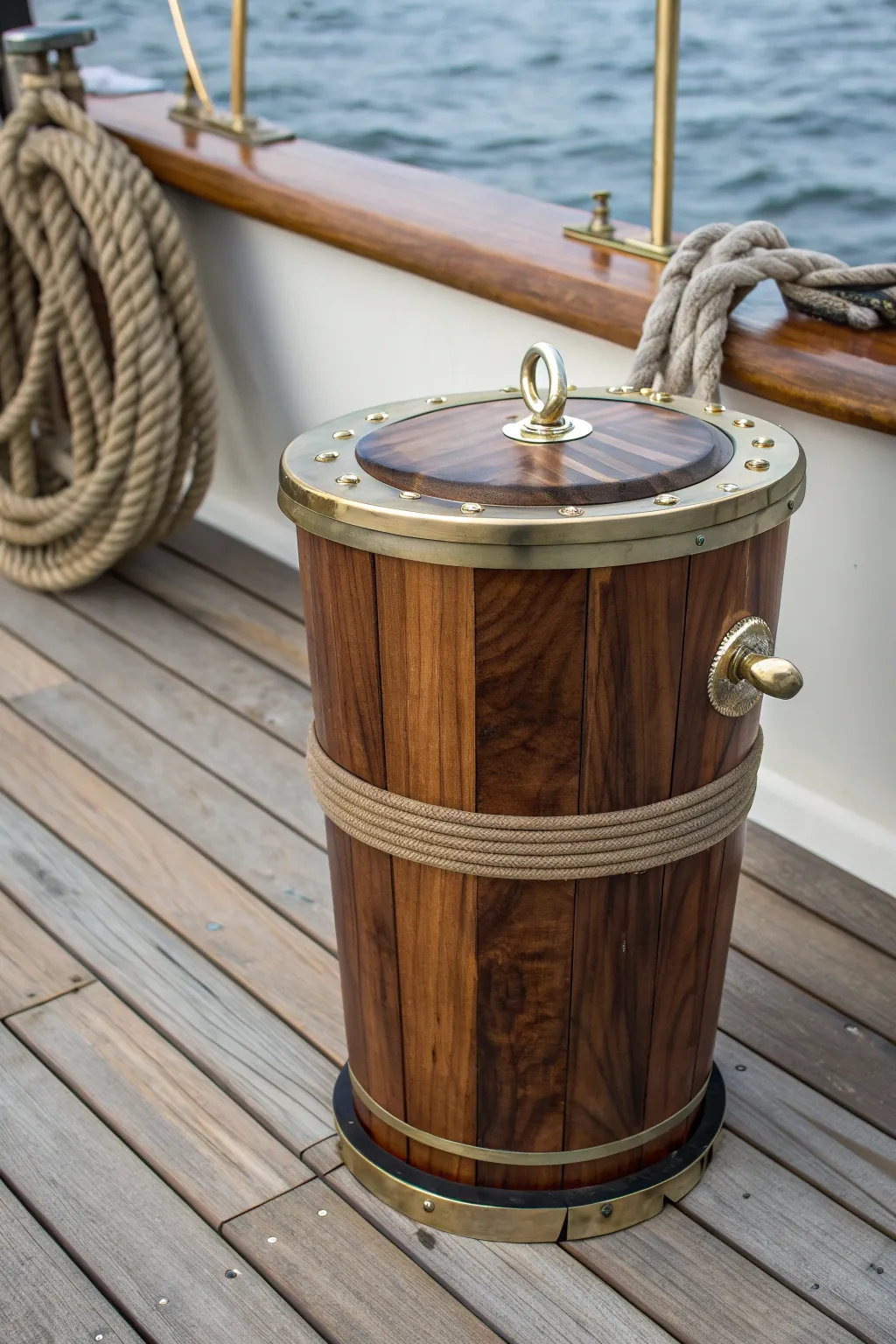 Elevate your boat's style with a handcrafted bucket topper - where functionality meets craftsmanship.