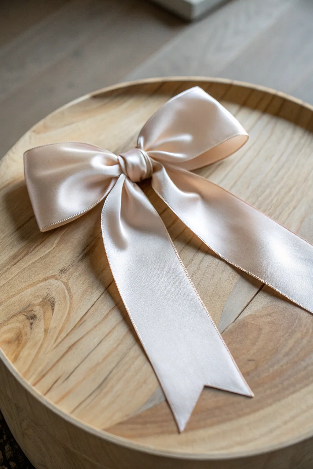 Timeless elegance with a touch of simplicity: the classic ribbon bow.