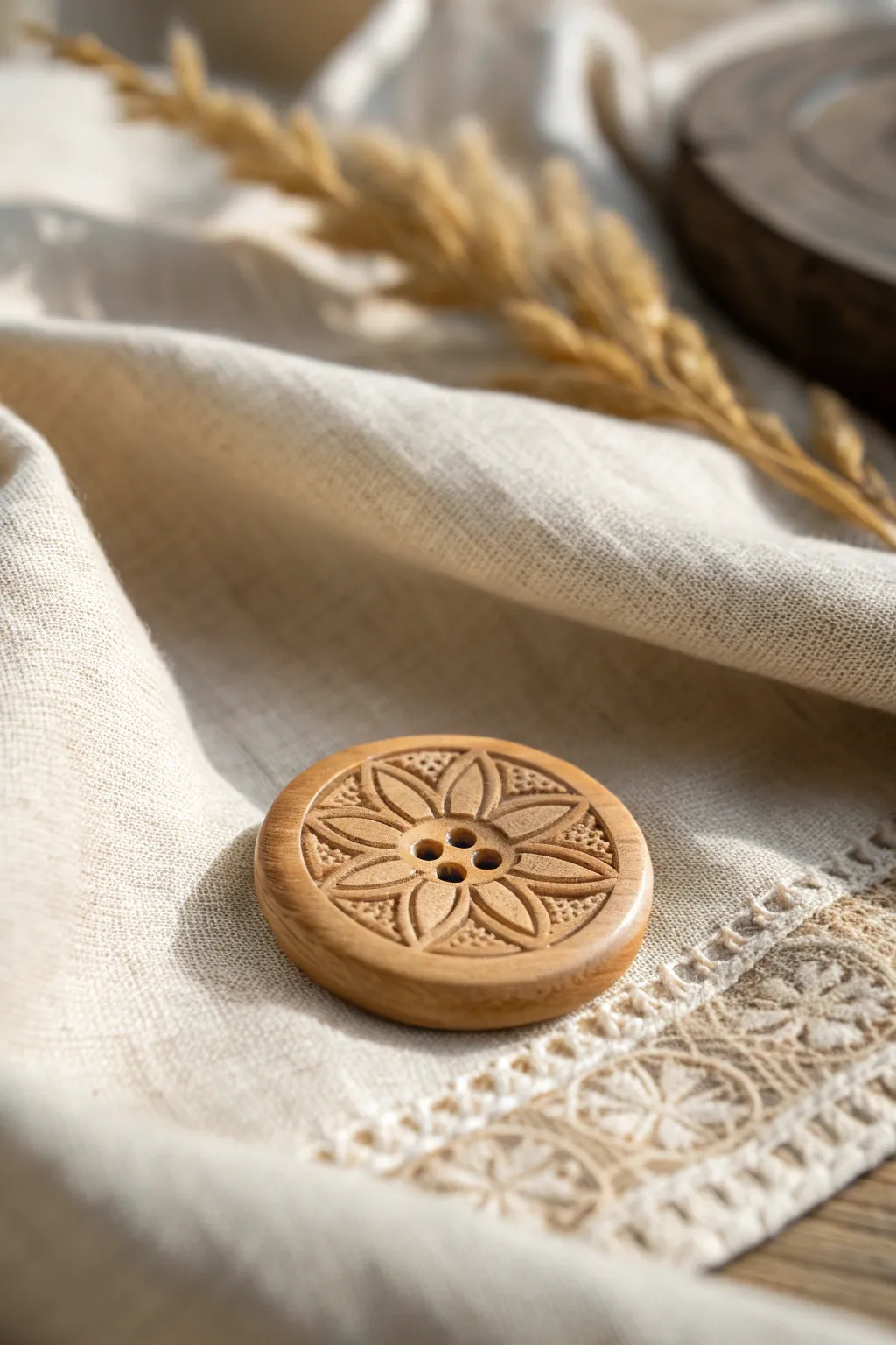 Elevate your home décor with handcrafted buttons that blend Scandinavian minimalism and boho charm.