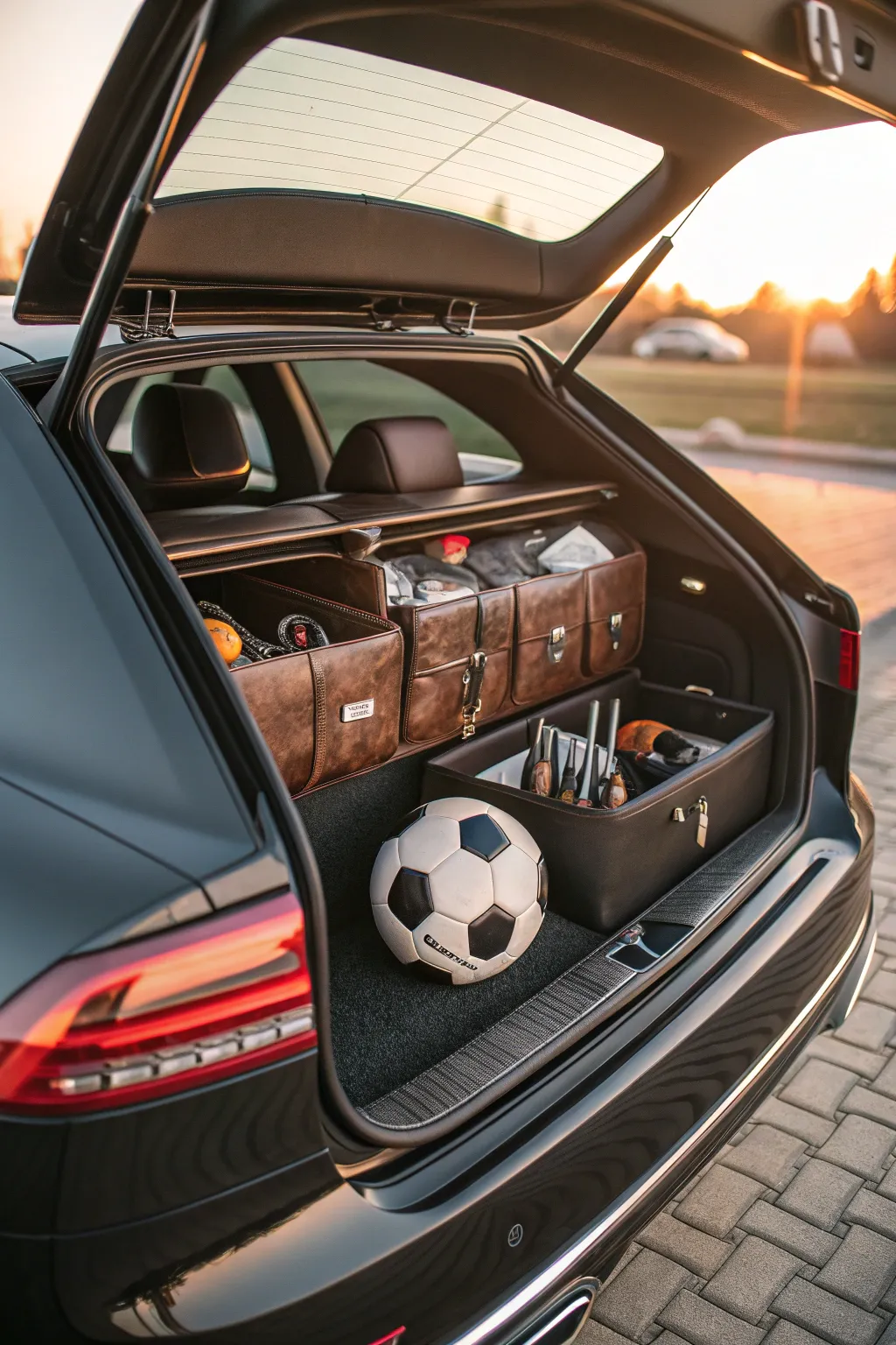 Master the art of organization with this stylish trunk tamer—because a well-kept car is a reflection of impeccable taste.