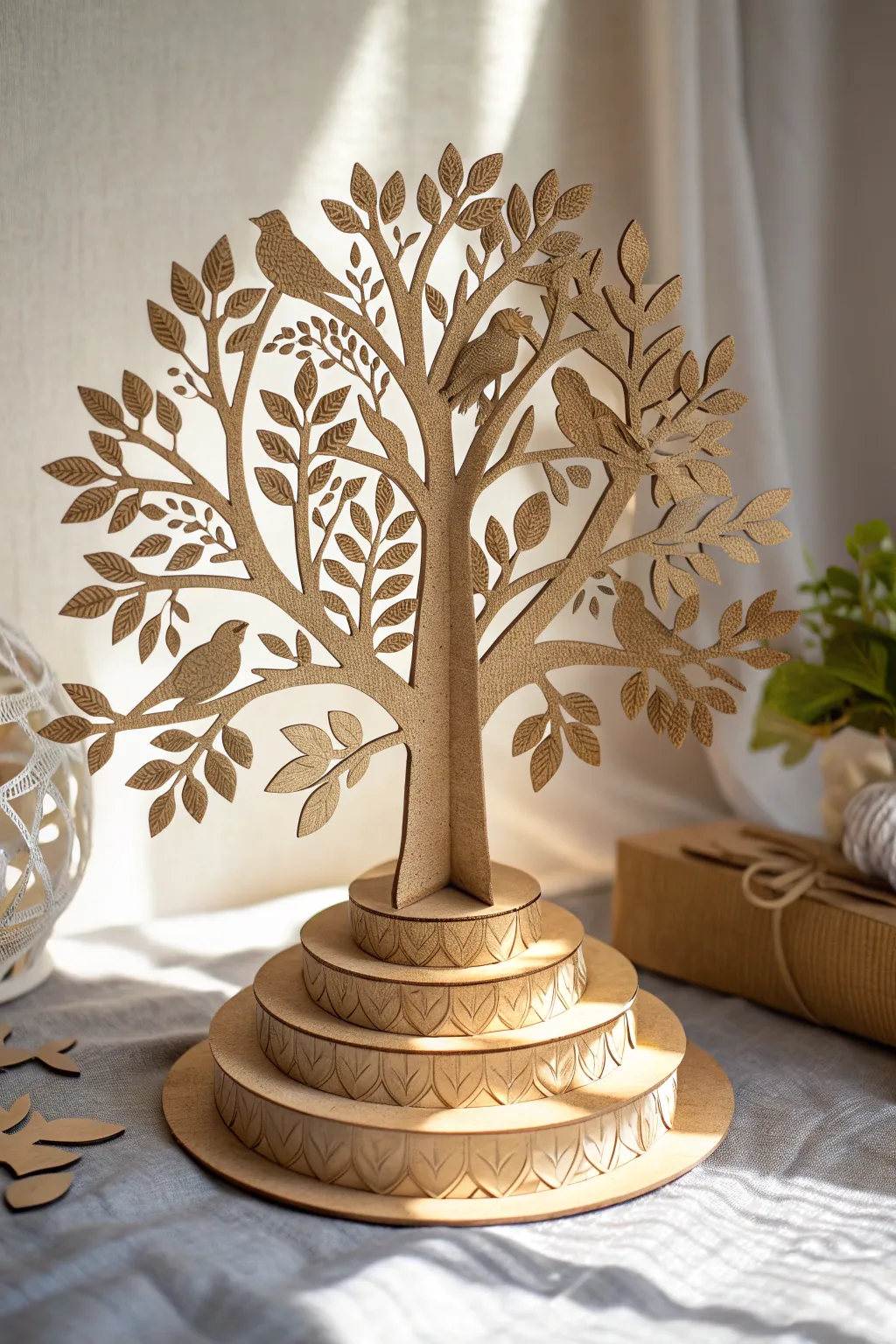 Discover the enchanting beauty of a handcrafted Tree of Life, where simplicity meets artistry.