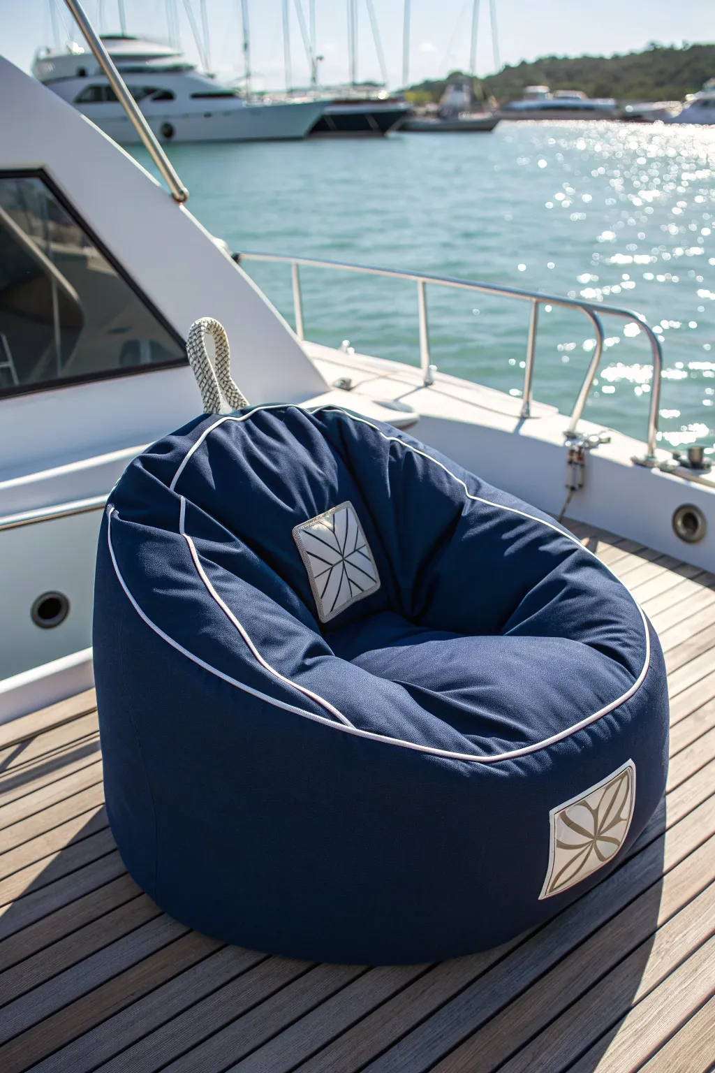 Sail in Style: Discover the Ultimate Comfort of Nautical Beanbag Seating.