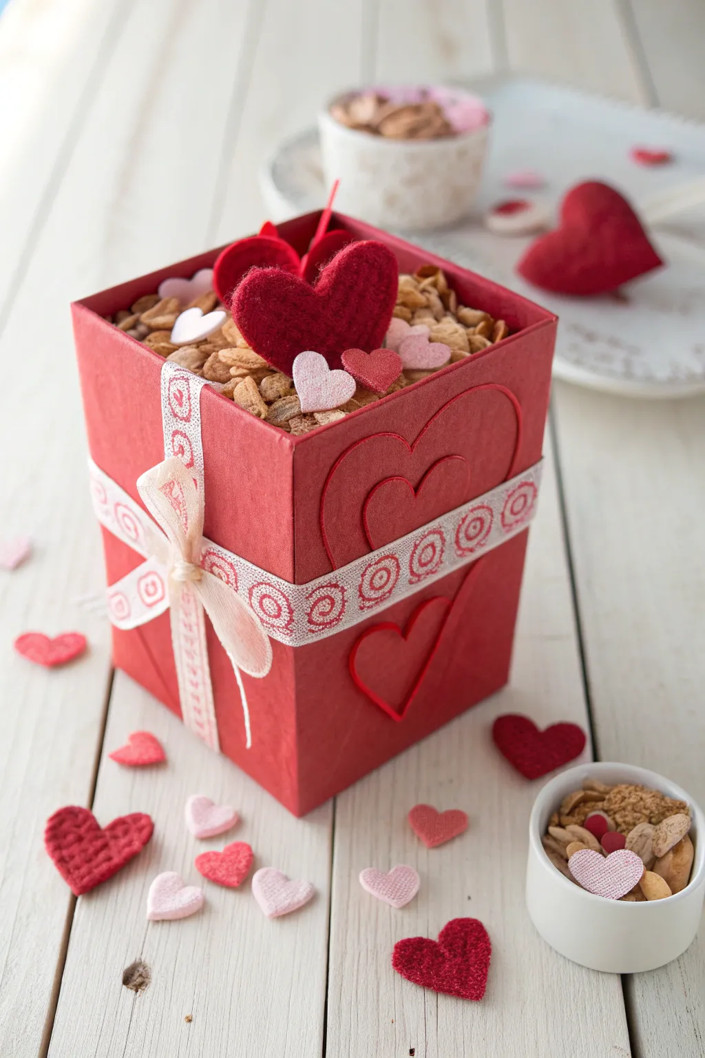 Craft a Classic Heart Box: Where Minimalism Meets Romance.