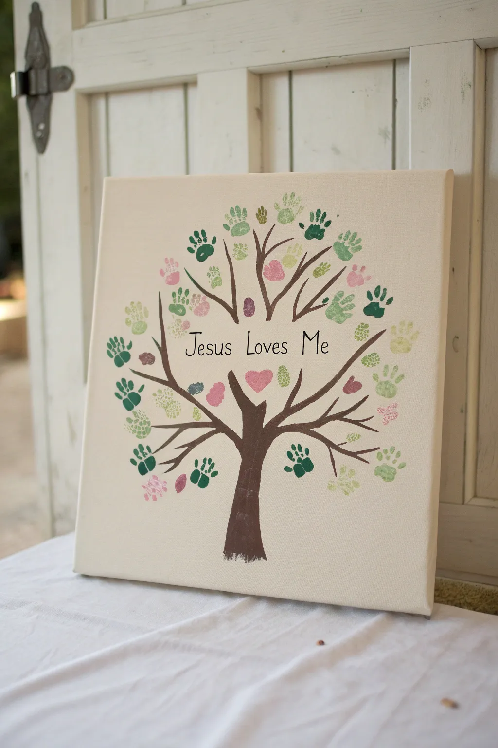 Celebrate love and growth with this charming Handprint Tree of Love, a simple yet meaningful craft for kids.