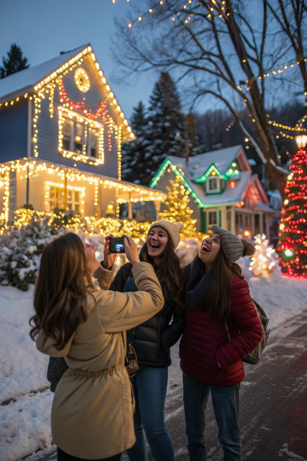 Capture the magic of Christmas with a spirited photo hunt.