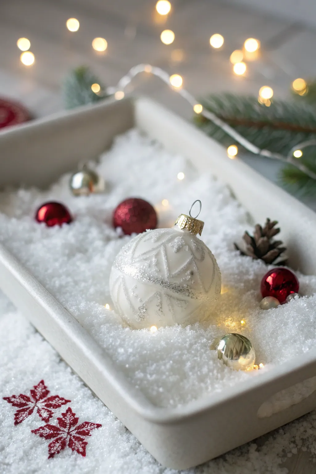 Discover the joy in simple treasures with this festive sensory bin, perfect for a touch of holiday wonder.