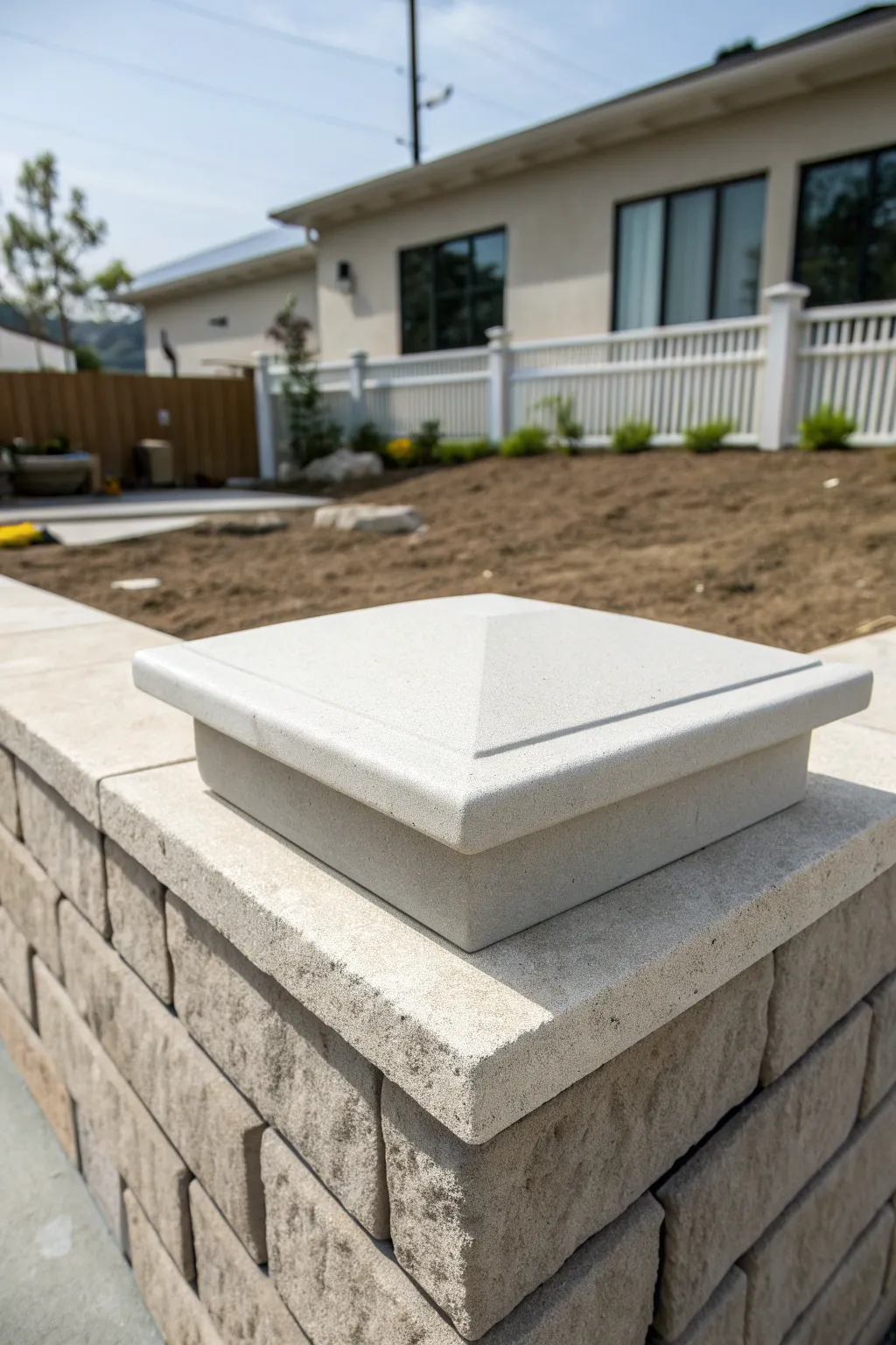 Smooth Concrete Elegance: Elevate your space with modern craftsmanship.