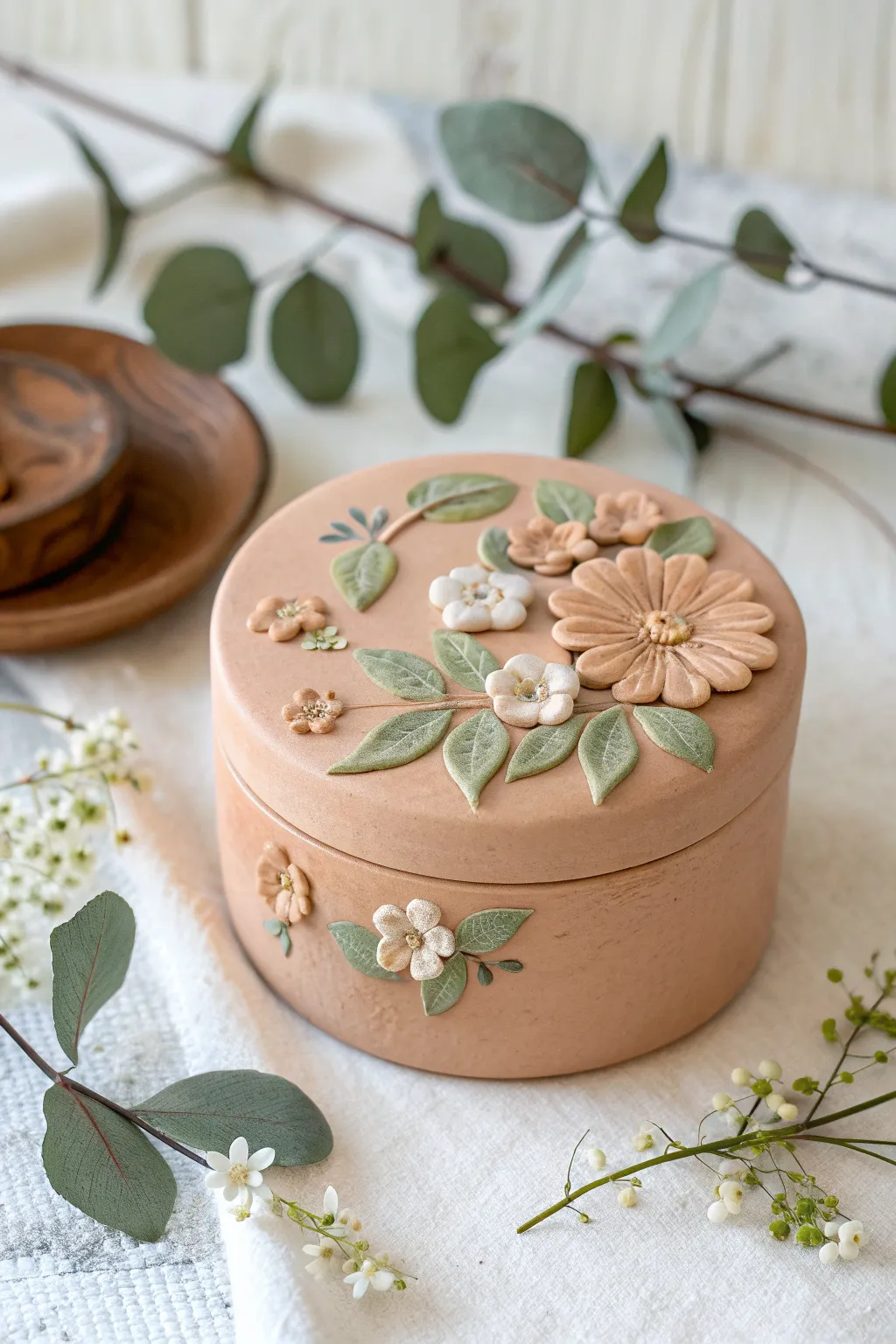 Discover the charm of nature with this whimsical garden clay box—an elegant blend of simplicity and artistry.