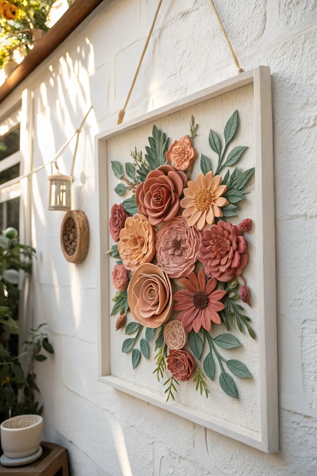 Elevate your space with a touch of handcrafted floral elegance.