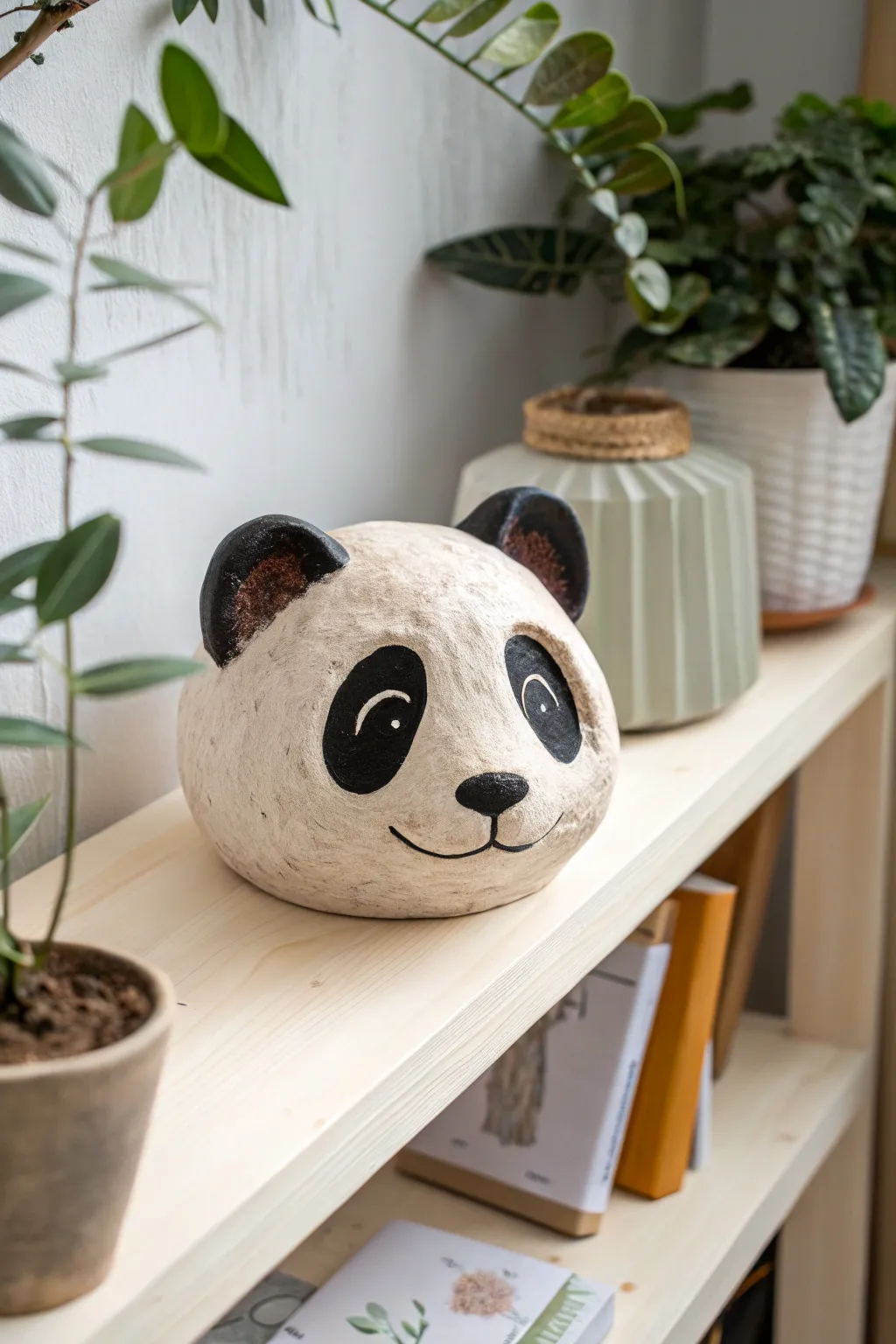 Embrace simplicity and charm with this adorable animal-inspired clay head—a perfect blend of Scandinavian minimalism and Boho elegance.