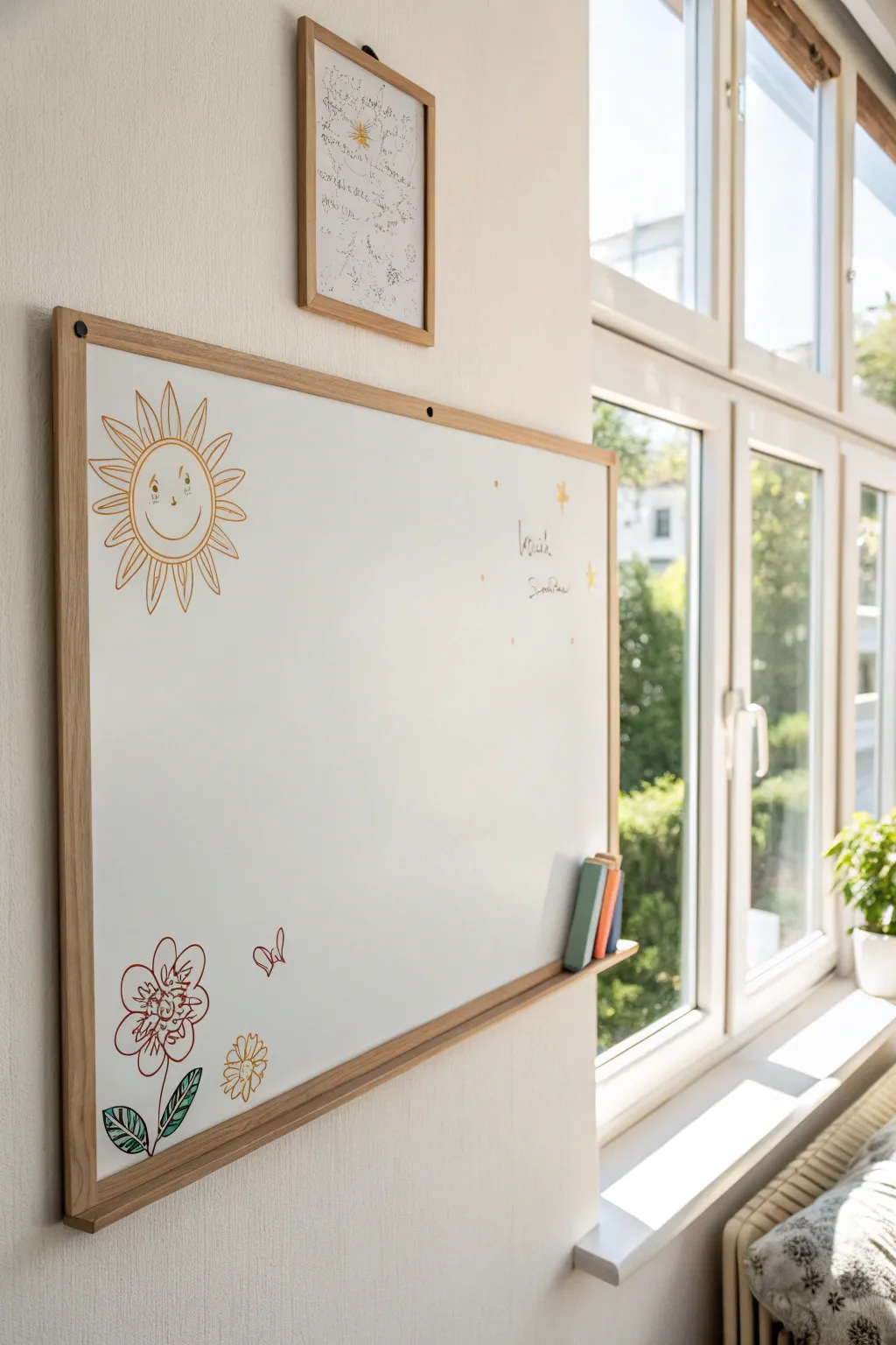 Start your day with a smile and a doodle—bringing sunshine to your dorm life, one drawing at a time!
