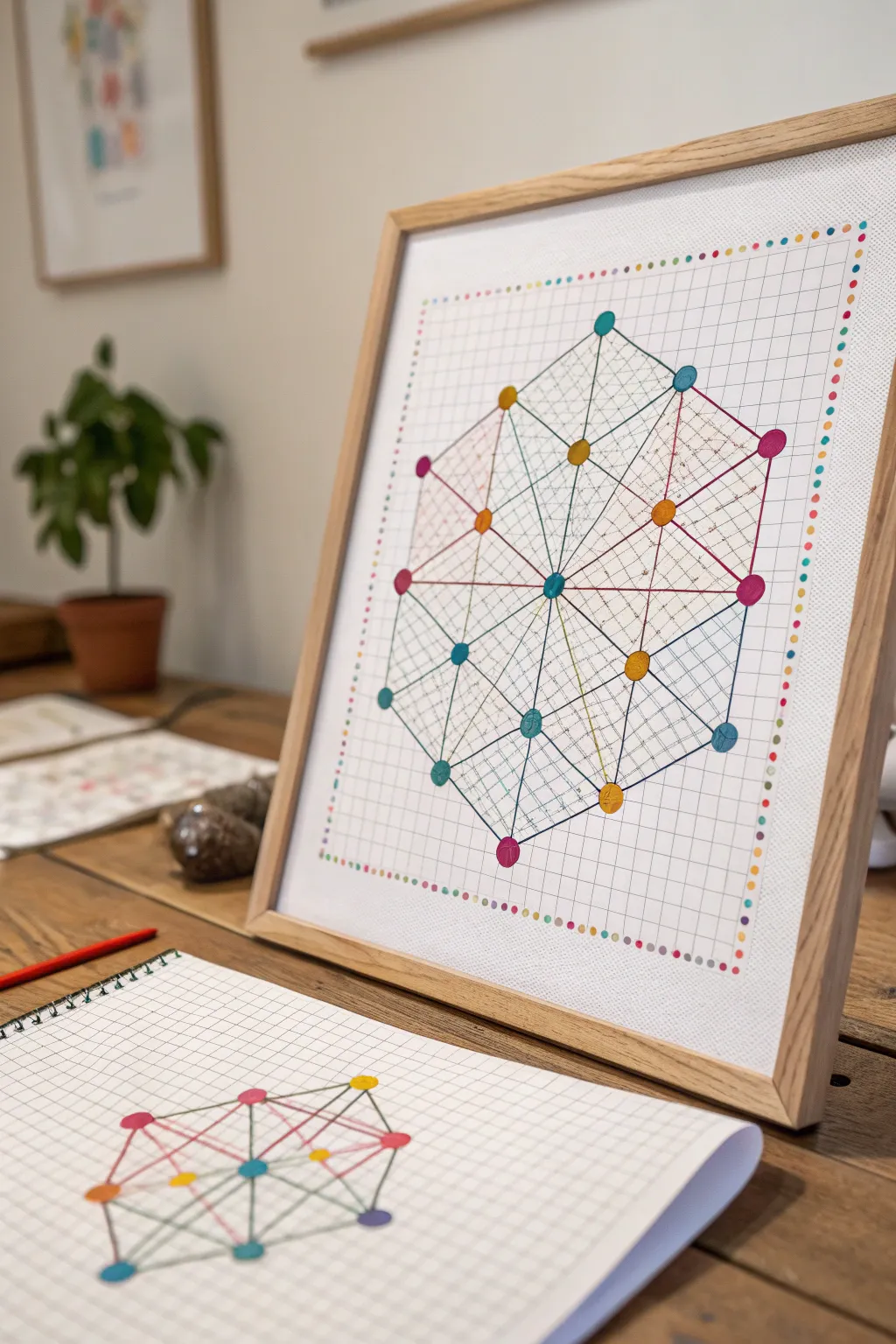 Transforming math into art: Discover the beauty of graph paper designs!