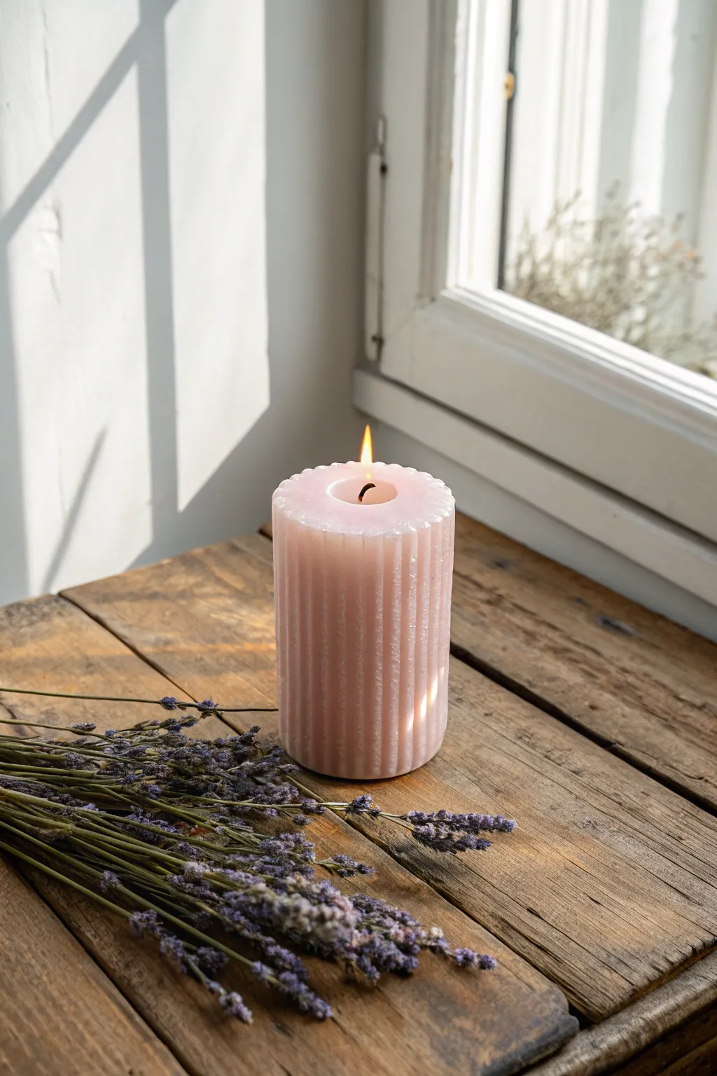 Illuminate your space with the charm of handmade candles, where simplicity meets craftsmanship.