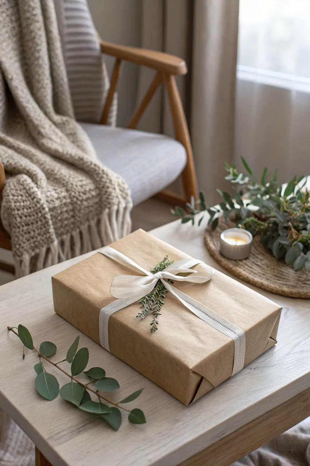 Unwrap the joy of a themed Secret Santa swap with a touch of Scandinavian elegance and boho warmth.