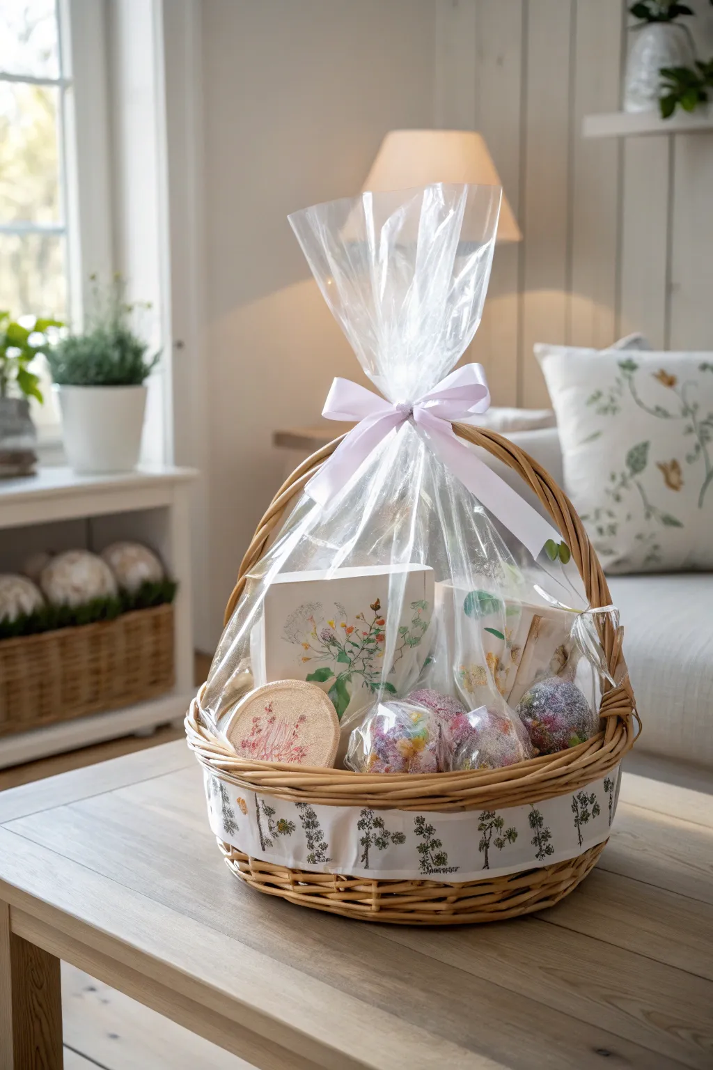 Elevate your gift-giving with printed cellophane that adds a personal touch and lets your thoughtful selections shine.