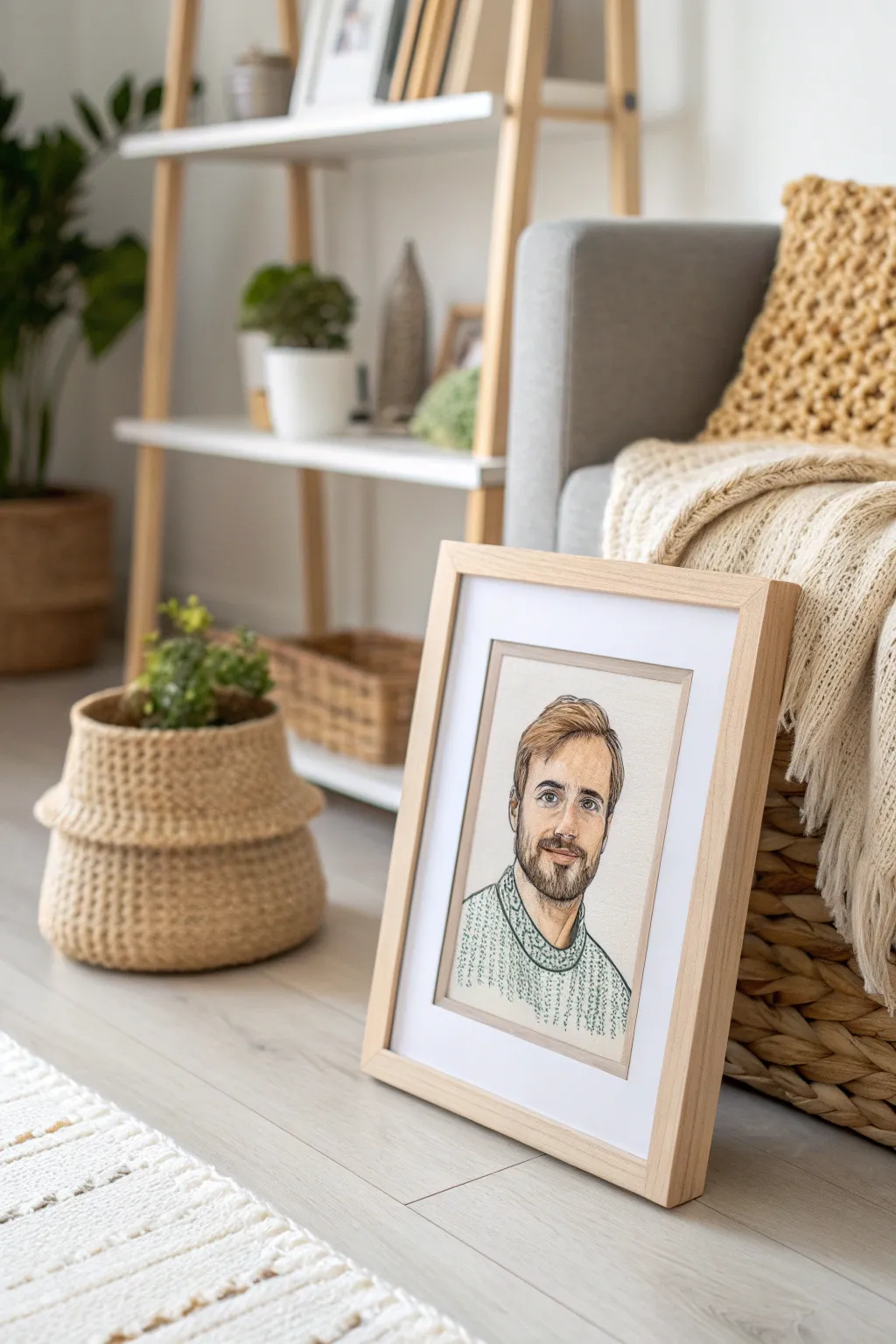 Transform cherished memories into timeless art with personalized cross stitch portraits.