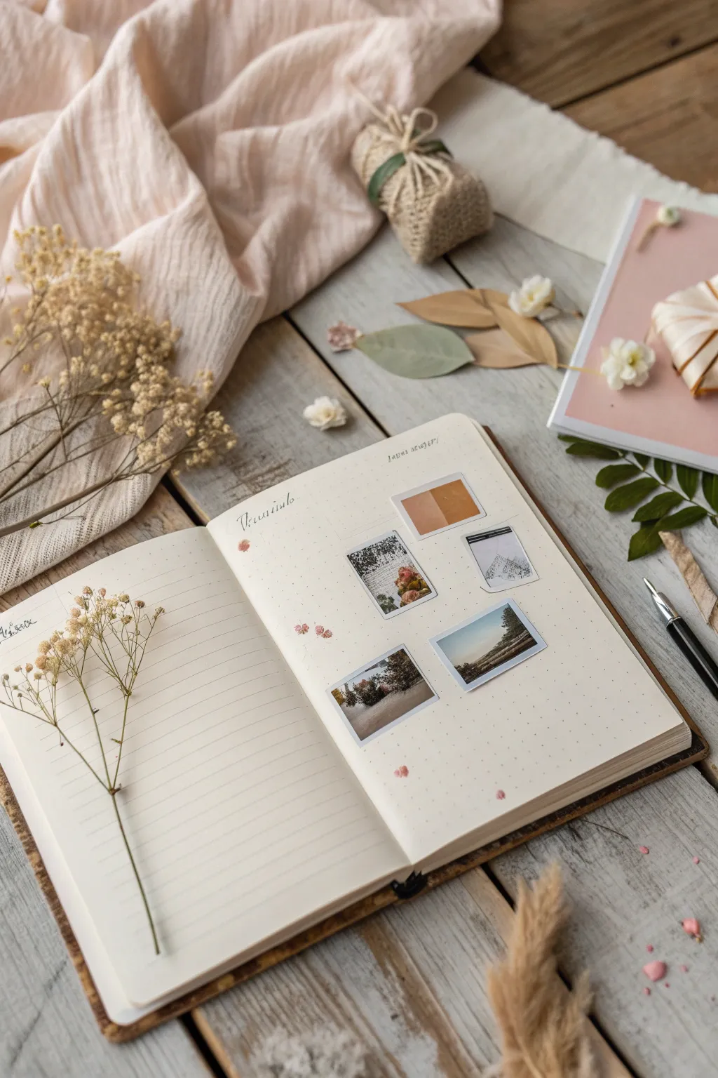 Craft your own story: Transform your diary into a beautiful mood board of inspiration.