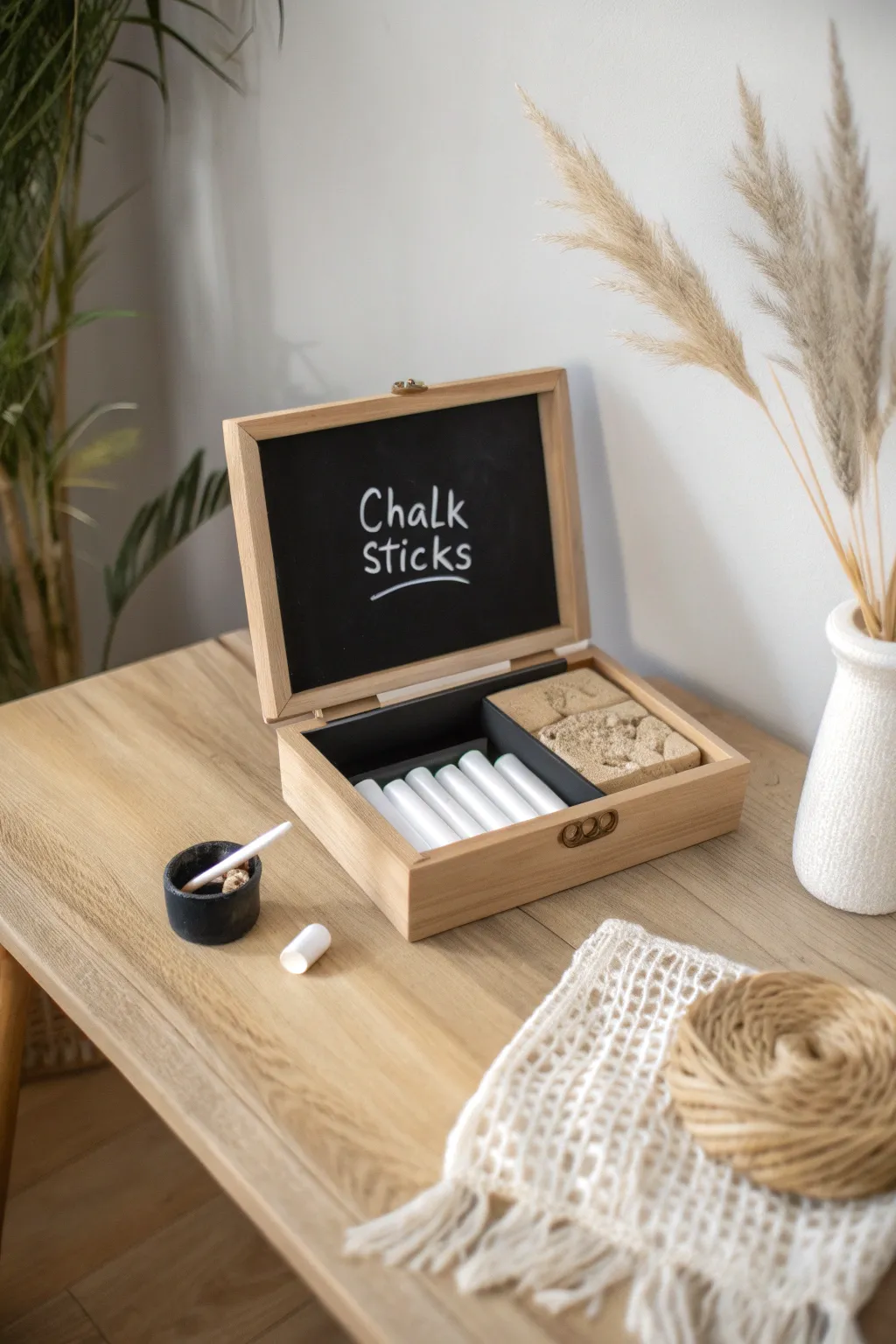Elevate your gatherings with a chic Chalkboard Dare Box — where creativity and spontaneity meet minimalist elegance.