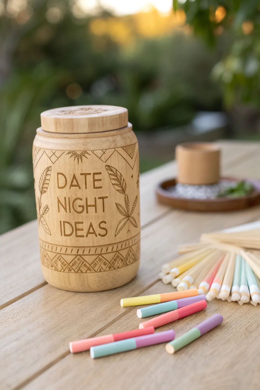 Craft a world of romance with your own personalized date night jar – where simplicity meets creativity.