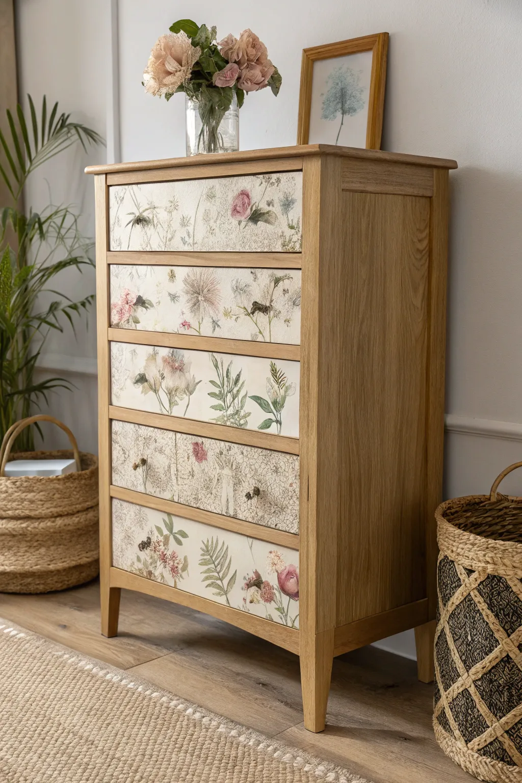 Breathe new life into your space with a touch of vintage floral charm.