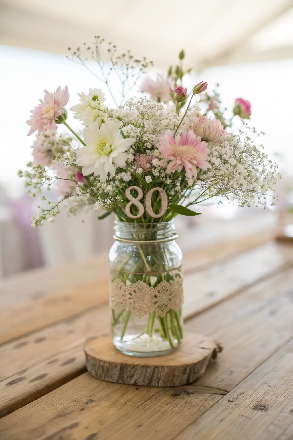 Celebrate 80 years with timeless elegance and natural beauty. 🌸✨