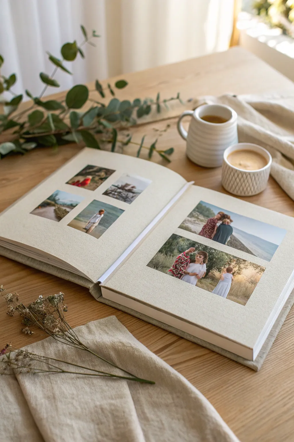 Capture your love story in a personalized photo book – the perfect anniversary keepsake.