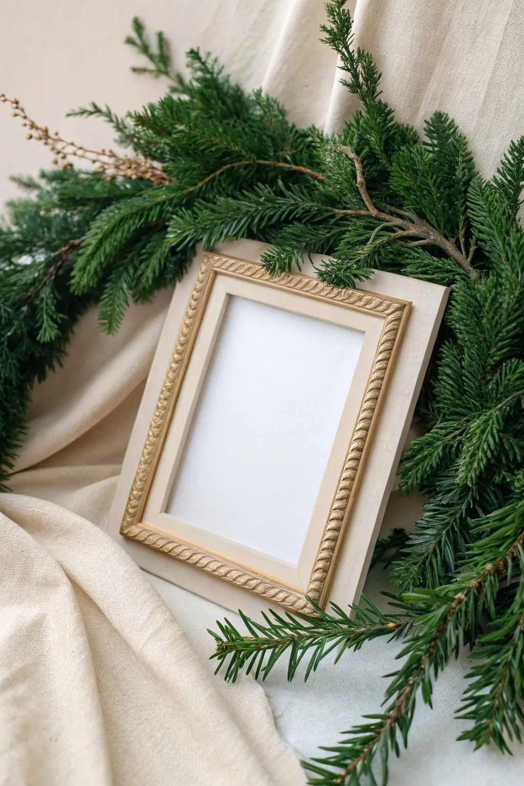 Embrace the spirit of the holidays with a touch of natural elegance. 🌿✨ #ScandinavianChristmas #DIYDecor