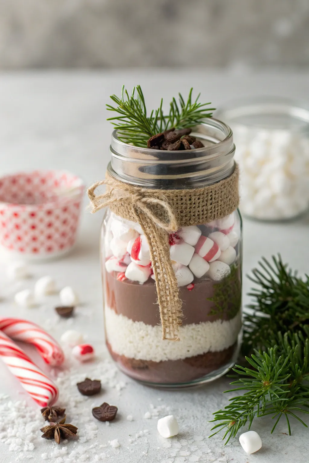 Craft a cozy holiday moment with this charming DIY Mason jar gift!