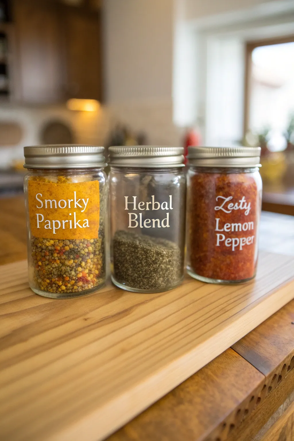 Elevate Dad's culinary game with a custom spice jar set, perfect for his next grilling masterpiece!