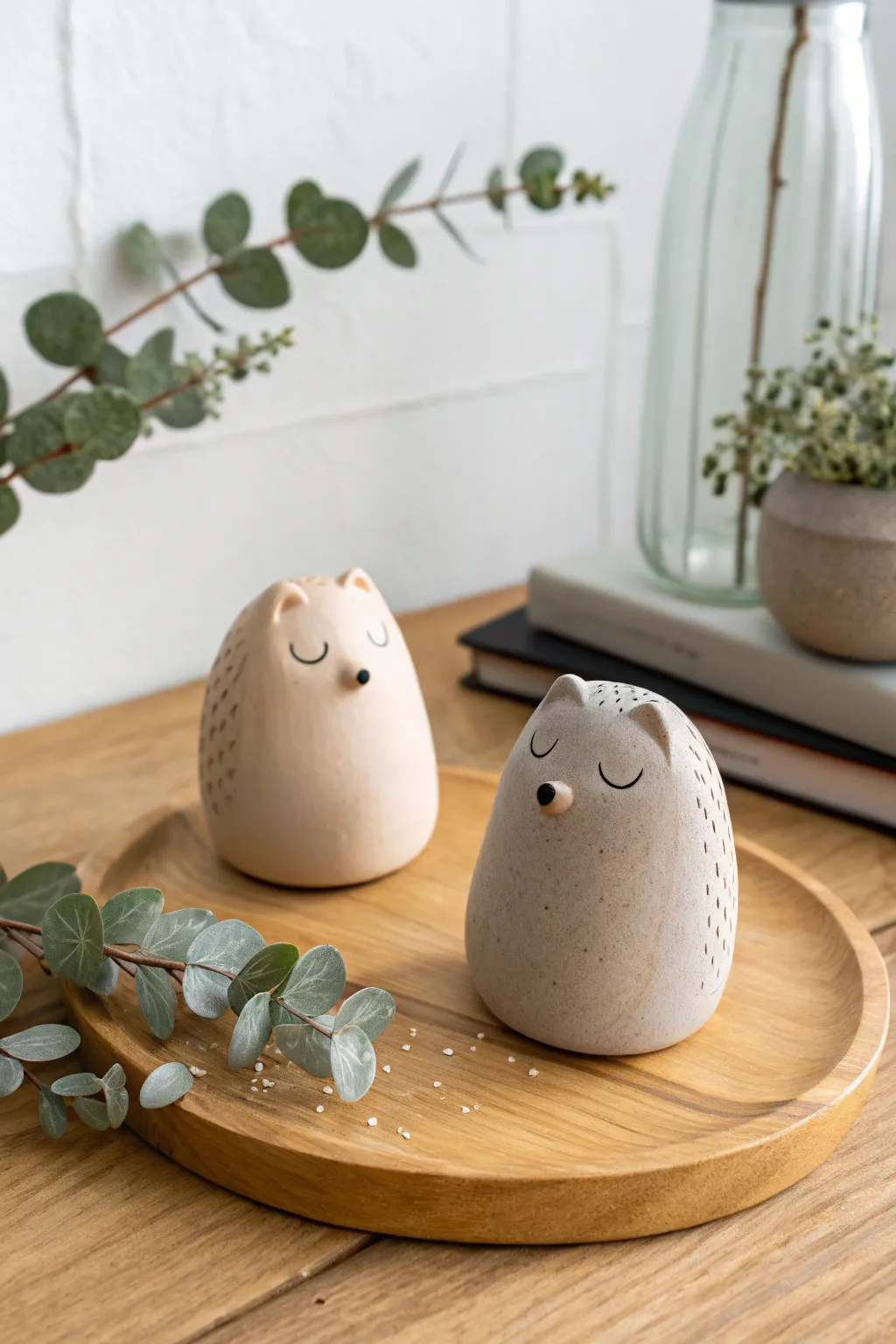 Bring a touch of whimsy to your table with these adorable hedgehog shakers – where minimalism meets playful charm.