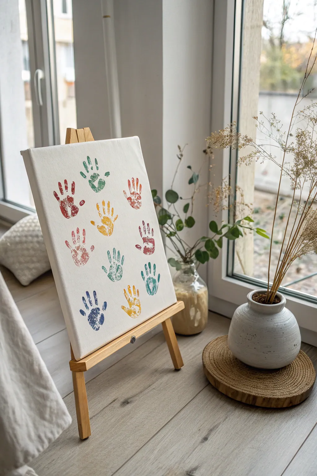 Capture the beauty of tiny hands with this DIY Father's Day handprint art — a timeless keepsake filled with love and creativity.