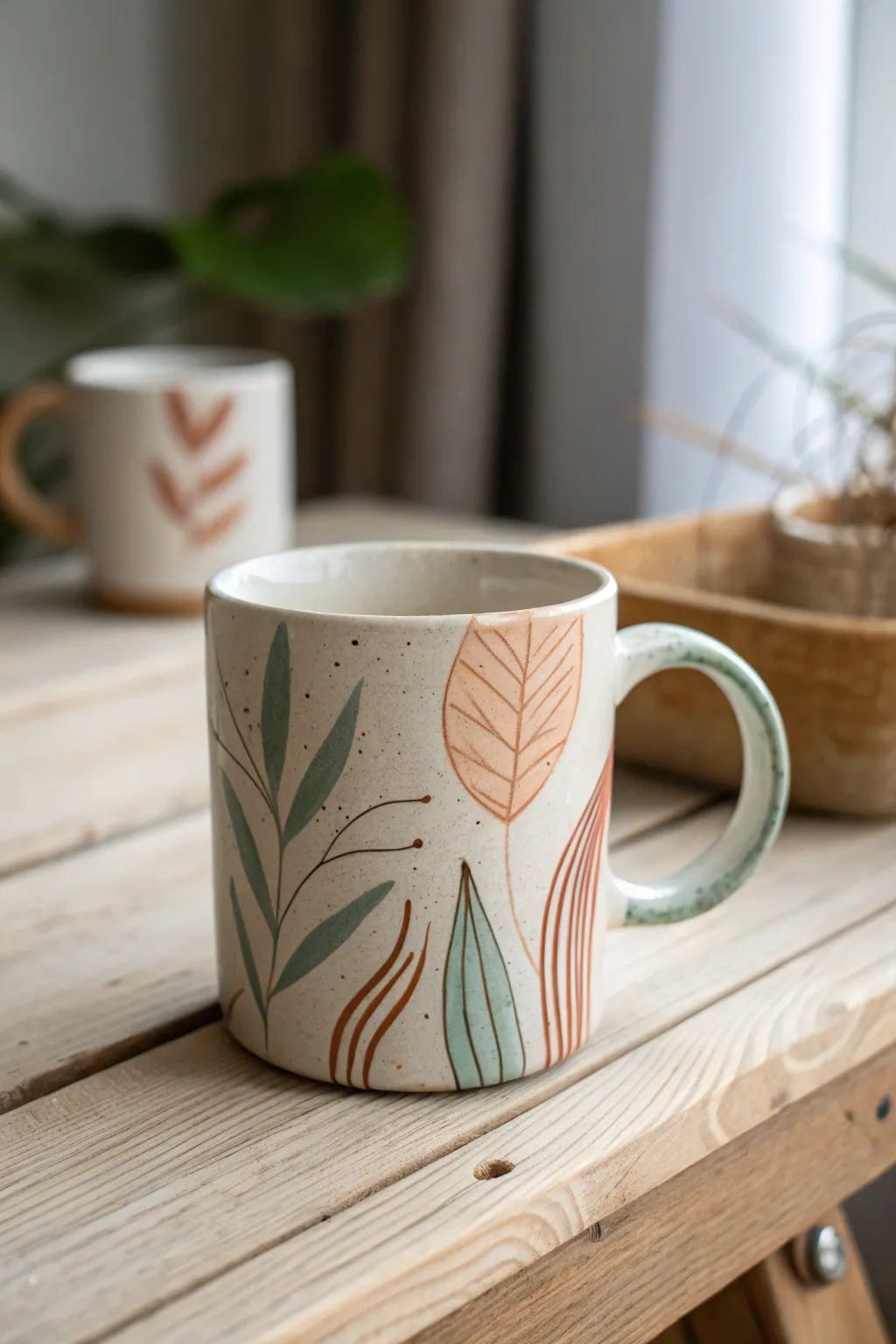 Craft your own masterpiece - a hand-painted mug that's as unique as the person you're gifting it to.