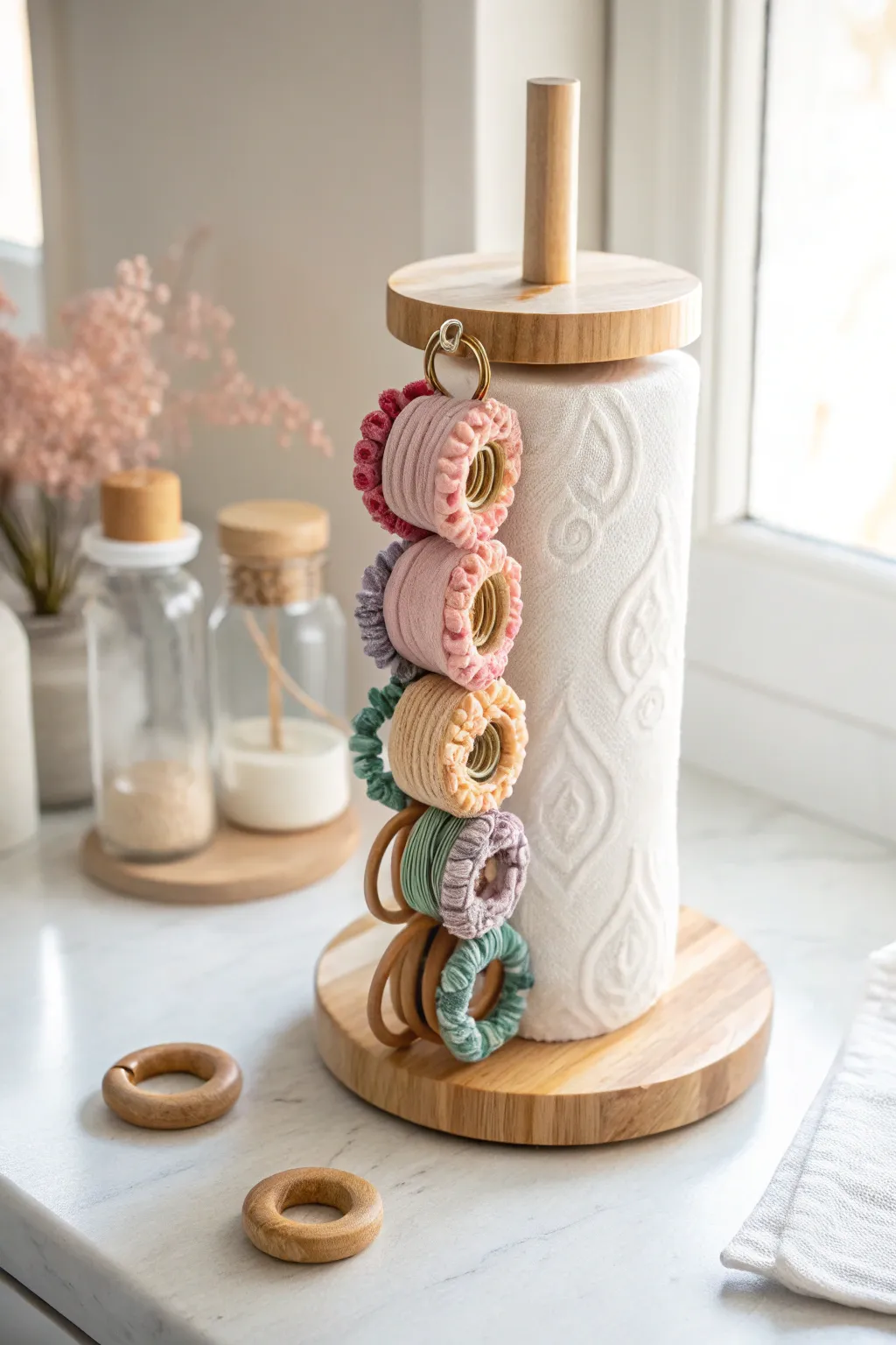 Elevate your organization game with this chic DIY hair tie holder!