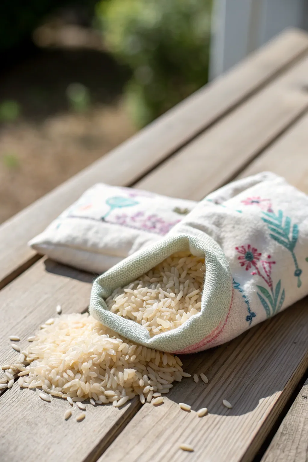 Soothe and style with a simple DIY rice sock heating pad—your cozy companion for chilly days.