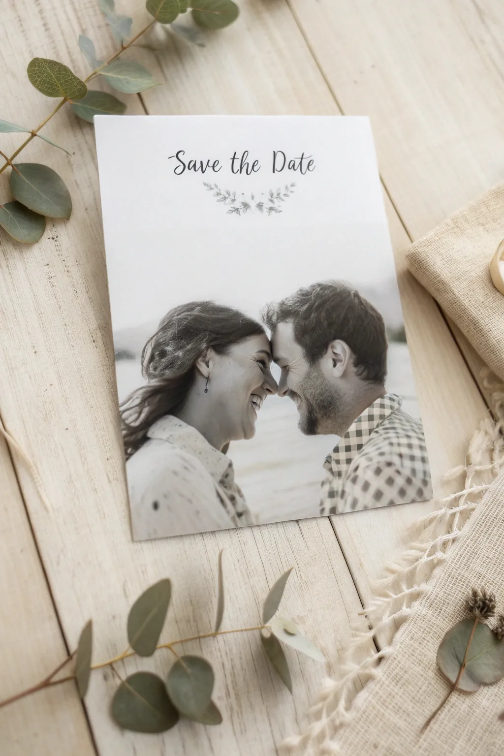Capture the magic of your moment with minimalist elegance. #SaveTheDate