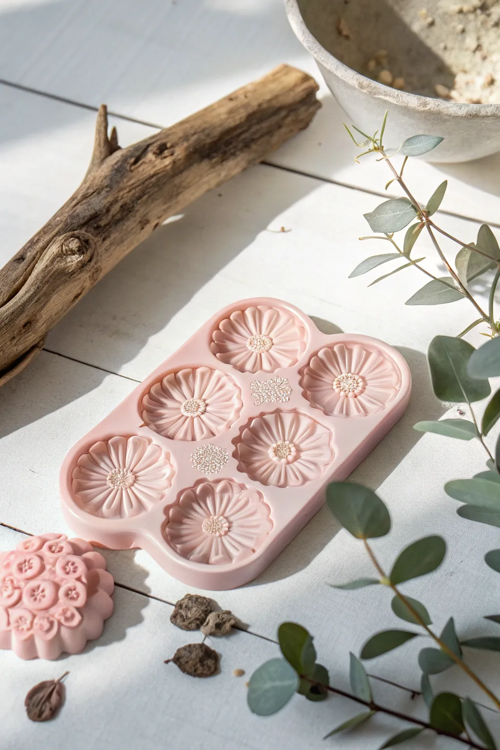 Transform baking tools into soap-making magic with beautiful silicone molds!