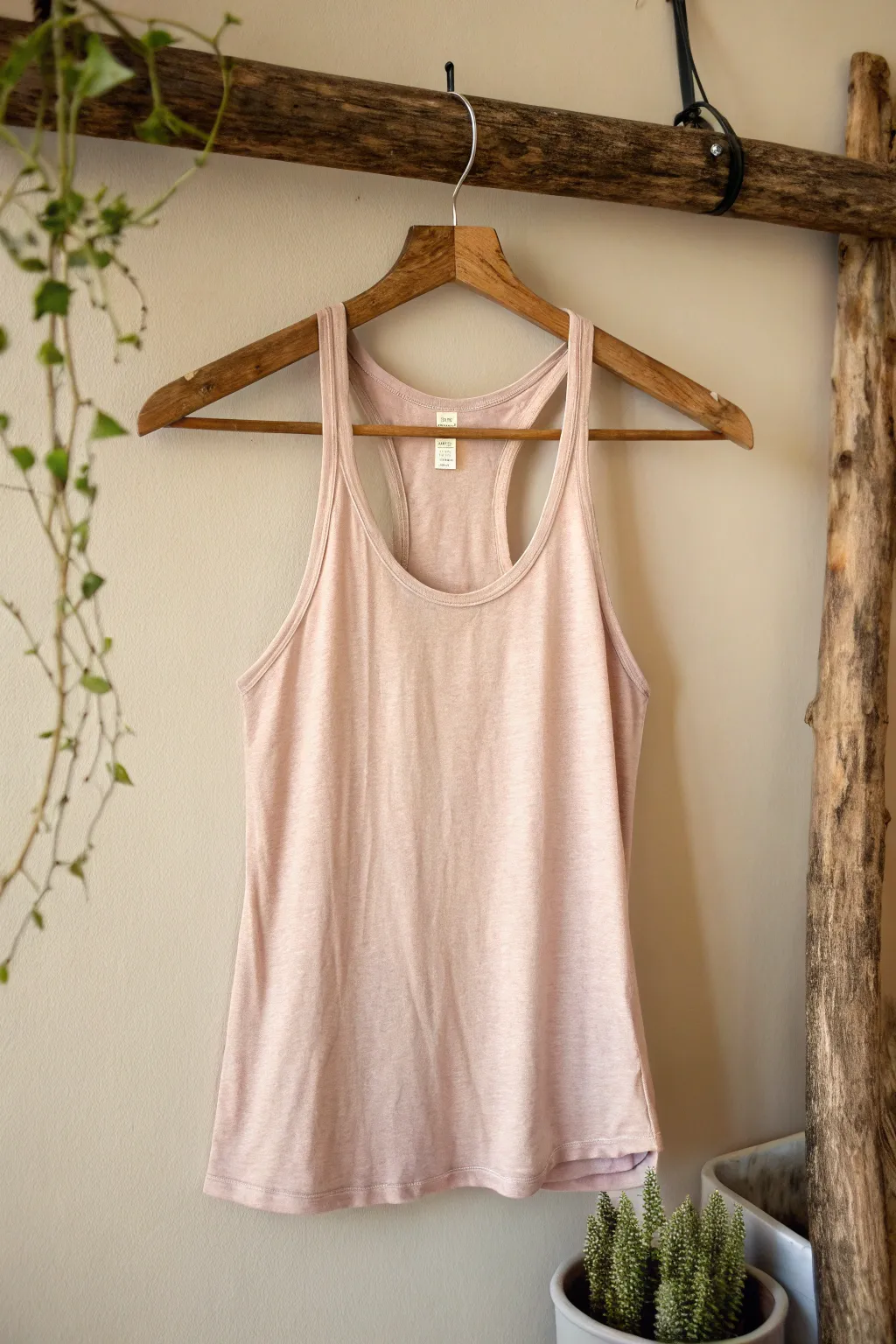 Transform your old t-shirt into a chic racerback tank top with this simple DIY project!