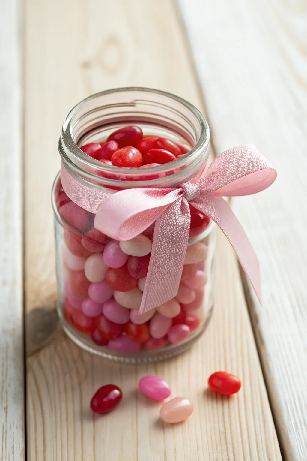 Craft a sweet surprise with a simple yet stunning Mason Jar Candy Gift!