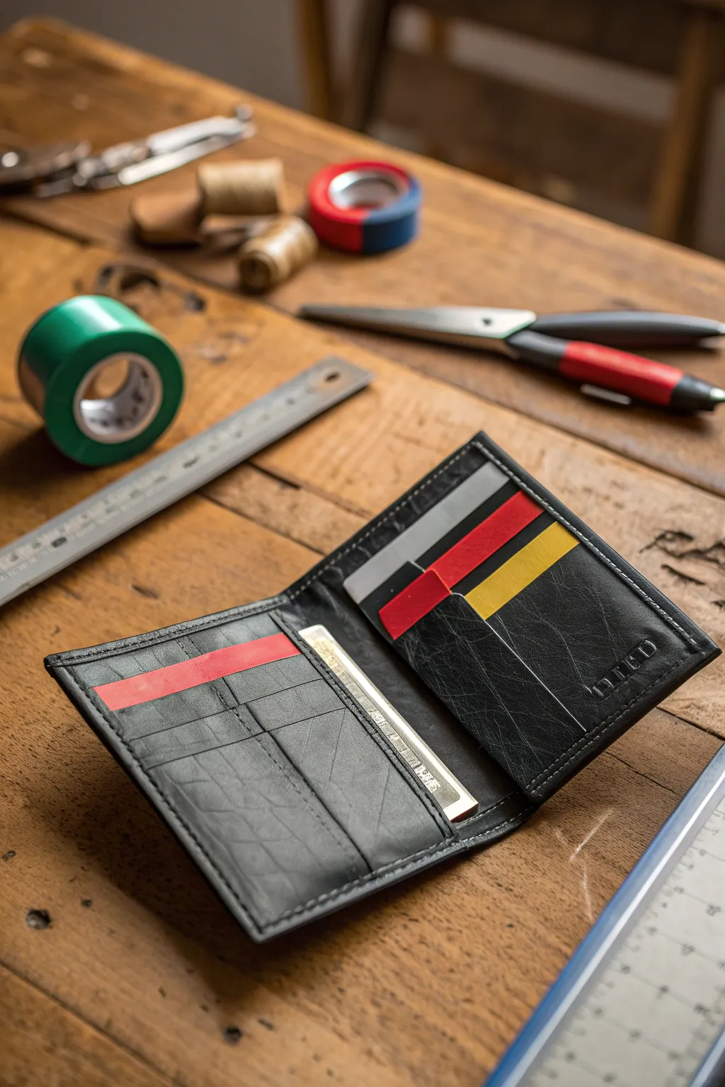 Craft Your Style: A Masterfully Made Duct Tape Wallet for the Modern Artisan.
