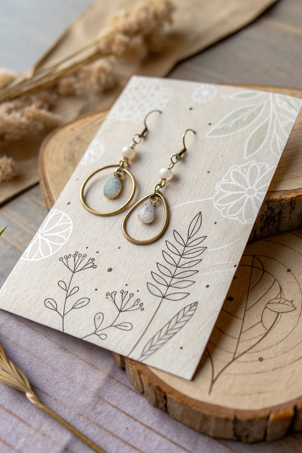 Elevate your gift with personalized earring cards—where simplicity meets heartfelt elegance.